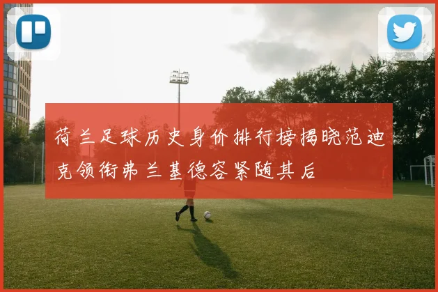 荷兰足球历史身价排行榜揭晓范迪克领衔弗兰基德容紧随其后